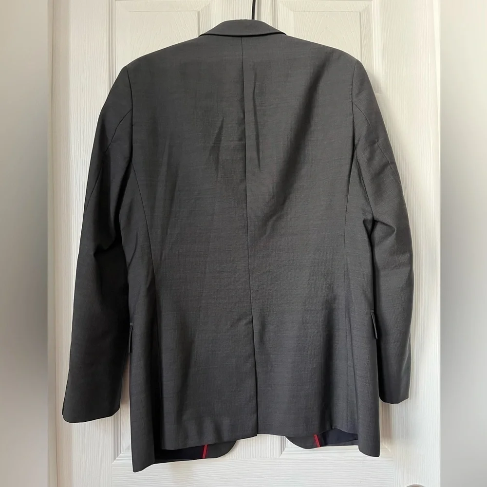 Hugo Boss Wool Blazer Sport Coat Gray 38R - Picture 2 of 9